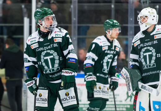 Tingsryds AIFs Hannes Johansson och målvakt Martin Von