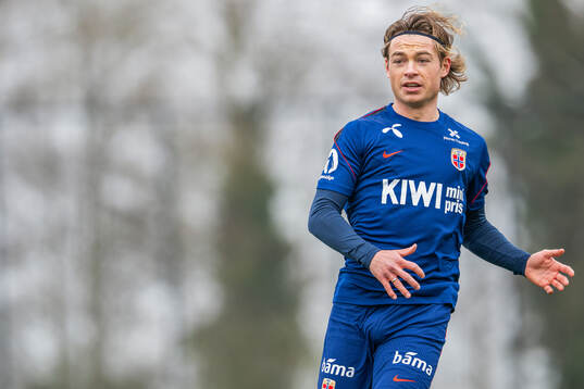 Patrick Berg of the Norwegian national football team
