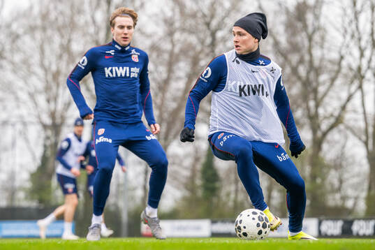Andreas Schjelderup of the Norwegian national football team