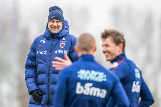 Ståle Solbakken, head coach of the Norwegian national