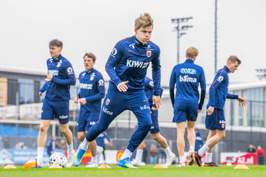 Jens Petter Hauge of the Norwegian national football team