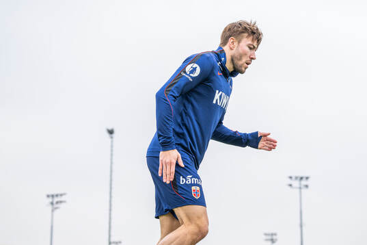 Fredrik André Bjørkan of the Norwegian national football