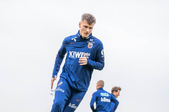 Odin Bjørtuft of the Norwegian national football team