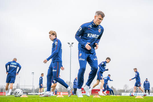 Odin Bjørtuft of the Norwegian national football team