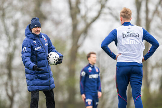 Ståle Solbakken, head coach of the Norwegian national