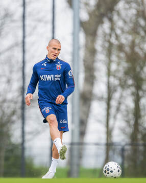 Leo Østigård of the Norwegian national football team