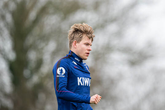 Jens Petter Hauge of the Norwegian national football team