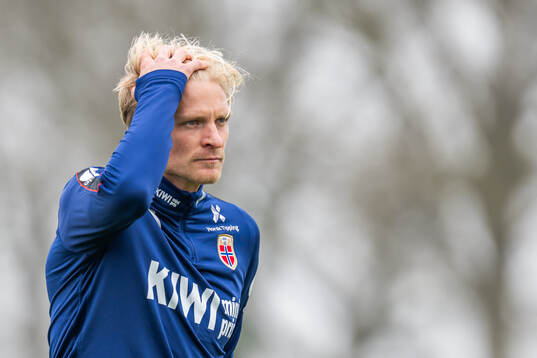 Morten Thorsby of the Norwegian national football team
