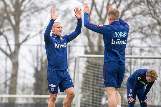 Leo Østigård of the Norwegian national football team