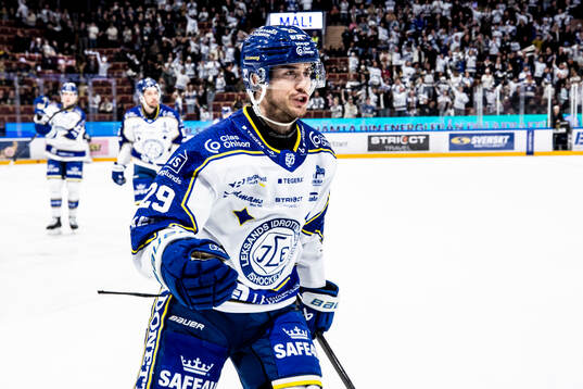 Leksands Michael Lindqvist jublar