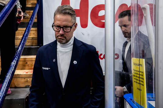 Leksands tränare Johan Hedberg
