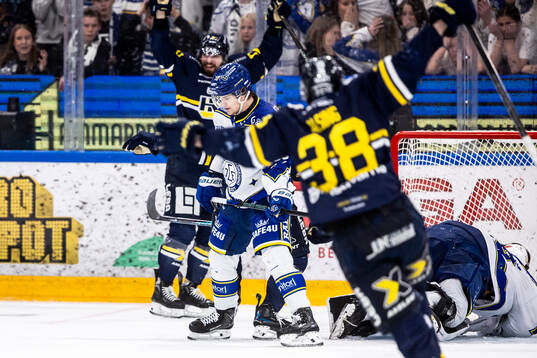 Leksands Olle Strandell deppar