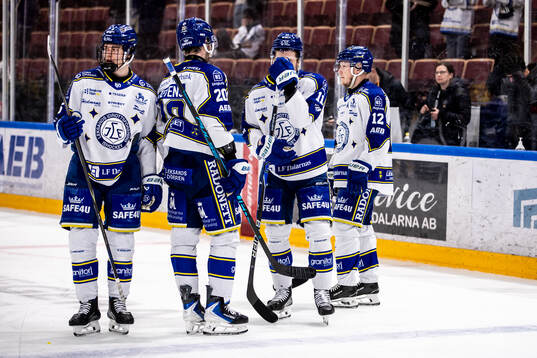 Leksands spelarna deppar