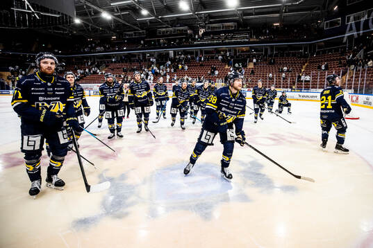 HV71s spelarna jublar