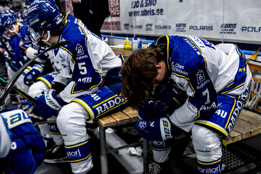 Leksands Marcus Karlberg deppar