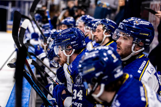Leksands spelarna deppar
