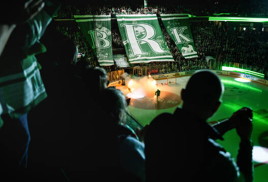 Bläddra bland fler bilder av Ishockey, SHL, Kvartsfinal 1, Rögle - Färjestad