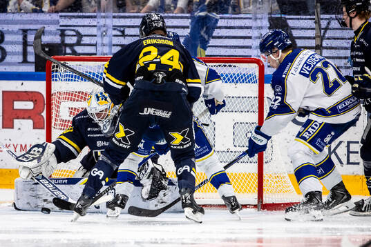 HV71s målvakt Felix Sandström