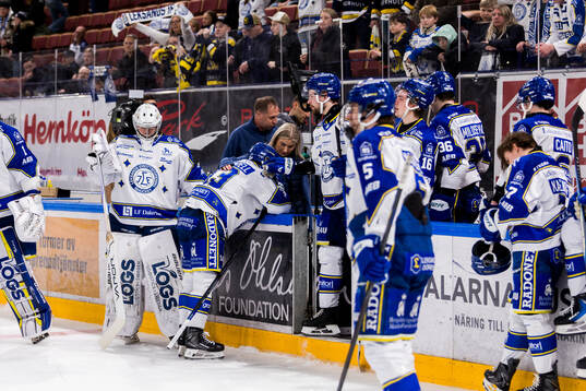 Leksands Olle Strandell deppar