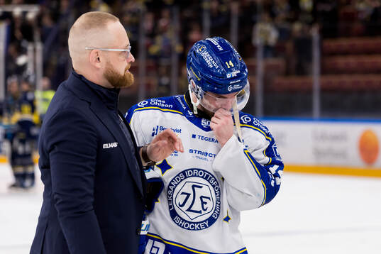 Leksands Oskar Lang deppar