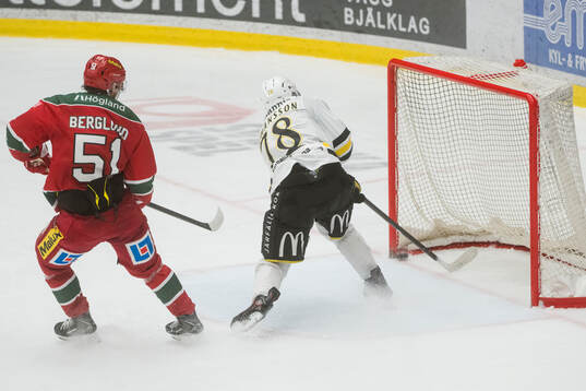 AIKs Oliver Johansson gör 2-6 målet