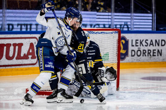 Leksands Tinus Luc Koblar och HV71s Mattias Tedenby