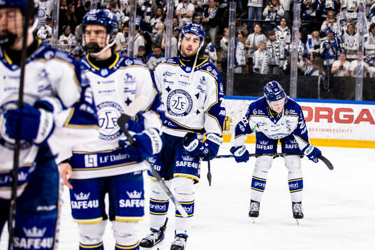 Leksands spelarna deppar