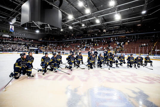HV71s spelarna jublar