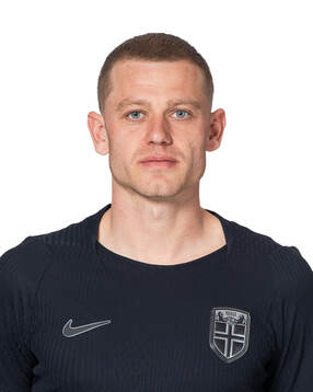 Julian Ryerson of the Norwegian national football team