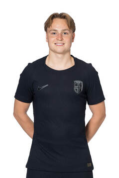 Andreas Schjelderup of the Norwegian national football team