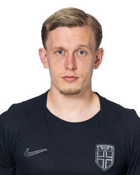 Marcus Holmgren Pedersen of the Norwegian national football