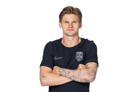 David Møller Wolfe of the Norwegian national football team