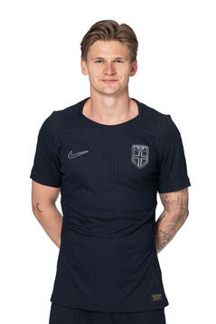 David Møller Wolfe of the Norwegian national football team