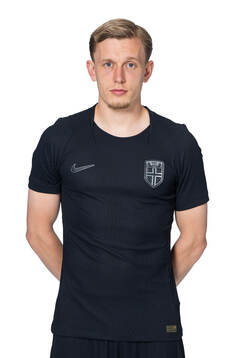 Marcus Holmgren Pedersen of the Norwegian national football