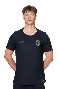 Henrik Falchener of the Norwegian national football team