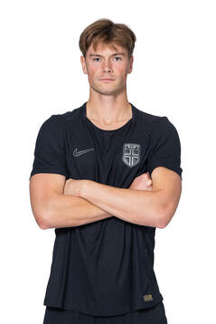 Henrik Falchener of the Norwegian national football team
