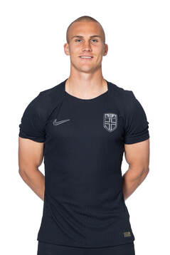 Leo Østigård of the Norwegian national football team