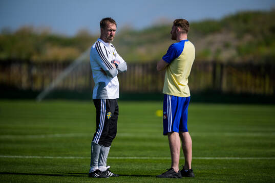Head coach Graham Potter of the Swedish national football