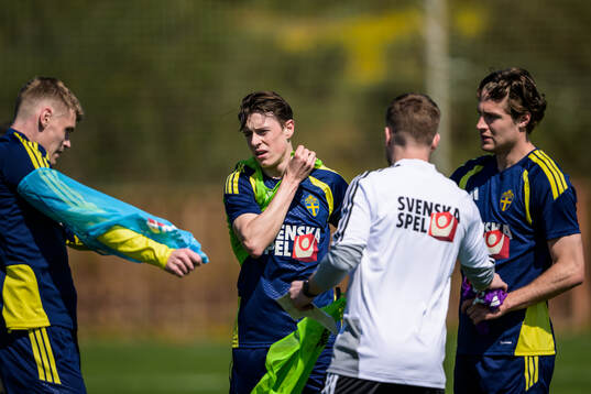Eric Smith, Elliot Stroud and Mattias Svanberg of the