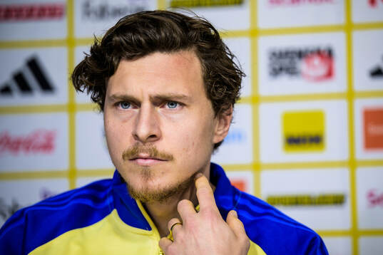 Victor Nilsson Lindelöf of the Swedish national football