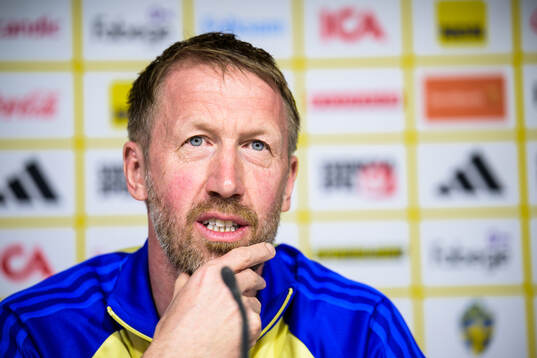 Head coach Graham Potter of the Swedish national football