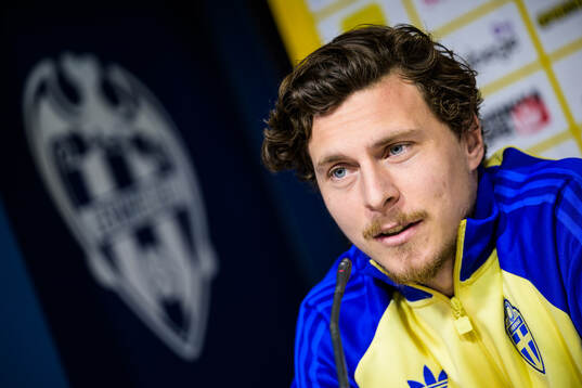 Victor Nilsson Lindelöf of the Swedish national football