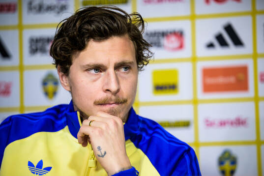 Victor Nilsson Lindelöf of the Swedish national football