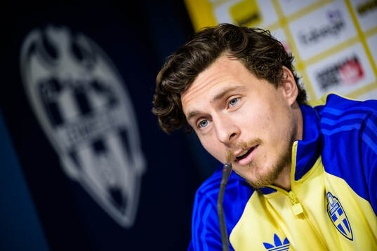 Victor Nilsson Lindelöf of the Swedish national football