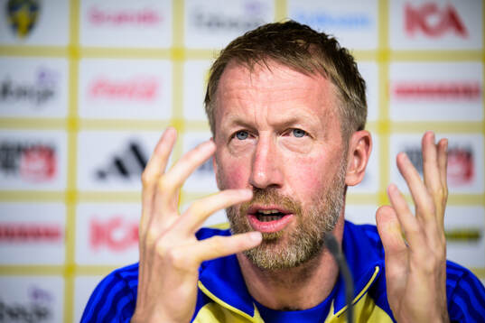 Head coach Graham Potter of the Swedish national football