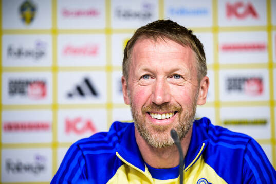 Head coach Graham Potter of the Swedish national football