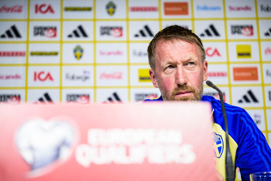 Head coach Graham Potter of the Swedish national football
