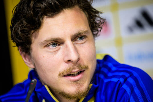 Victor Nilsson Lindelöf of the Swedish national football