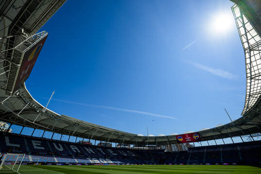 Interior view of Estadi Ciutat de València arena