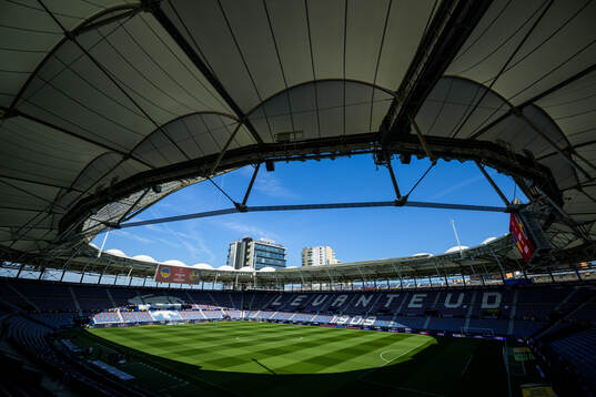 Interior view of Estadi Ciutat de València arena